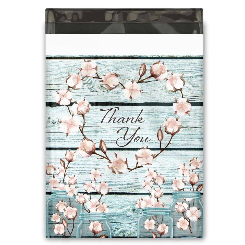 Cotton Poly Mailers 10x13 Pack of 25